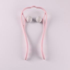 Multifunctional Manual Six-wheel Neck Massager Massage Relieve Roller Massage Tool (Option: Light neck pink) Multifunctional Manual Six-wheel Neck Massager Massage Relieve Roller Massage Tool (Option: Light neck pink)
